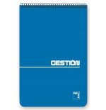 1167-BLOC ESPIRAL SERIE GESTION TAPA BLANDA 60 GRS.FOLIO (215X310MM.) 80 HOJAS CUADRICULA 4X4 SIN MARGEN PACSA 16371