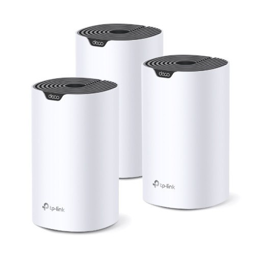 11690-TP-Link Deco S7 (3-pack) Doble banda (2,4 GHz / 5 GHz) Wi-Fi 5 (802.11ac) Blanco, Negro Interno