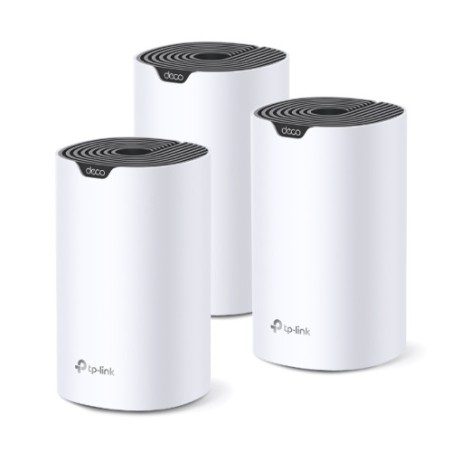 11690-TP-Link Deco S7 (3-pack) Doble banda (2,4 GHz / 5 GHz) Wi-Fi 5 (802.11ac) Blanco, Negro Interno
