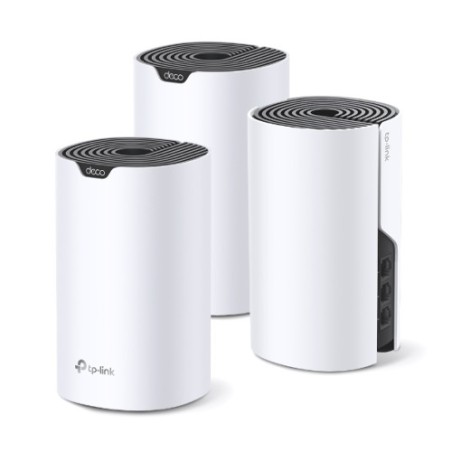 11691-TP-Link Deco S7 (3-pack) Doble banda (2,4 GHz / 5 GHz) Wi-Fi 5 (802.11ac) Blanco, Negro Interno