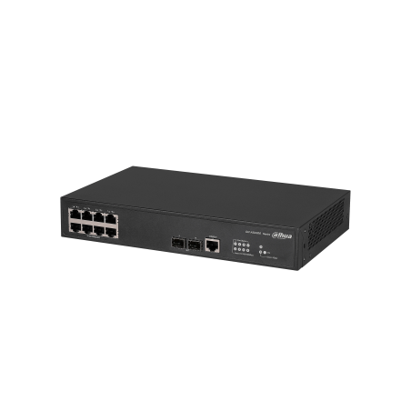 11692-(DH-AS4300-8GT2GF) DAHUA SWITCH L2 8 PUERTOS RJ45 + 2 SFP