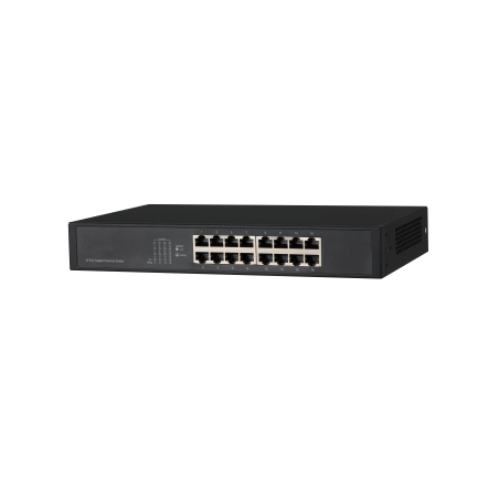 11703-(DH-PFS3016-16GT) DAHUA SWITCH L2 16 PUERTOS GIGABIT