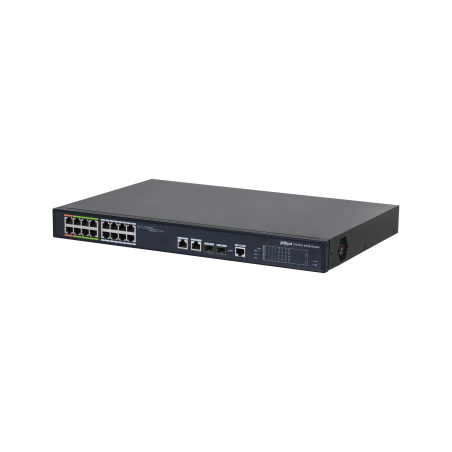 11704-(DH-LR2218-16ET-240-V2) DAHUA SWITCH L2 EPOE GESTIONABLE 16 PUERTOS 10/100 (8 EPOE/EOC + 8 POE) + 2 UPLINK COMBO G