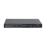 11707-(DH-LR2226-24ET-360-V2) DAHUA SWITCH L2 EPOE GESTIONABLE 24 PUERTOS 10/100 (8 EPOE/EOC + 16 POE) + 2 UPLINK COMBO