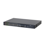 11708-(DH-LR2226-24ET-360-V2) DAHUA SWITCH L2 EPOE GESTIONABLE 24 PUERTOS 10/100 (8 EPOE/EOC + 16 POE) + 2 UPLINK COMBO