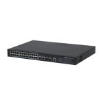 11710-(DH-PFS4226-24ET-360-V3) DAHUA SWITCH L2 HI-POE 2.0 GESTIONABLE 24 PUERTOS 10/100 + 2 UPLINK COMBO GIGABIT/SFP