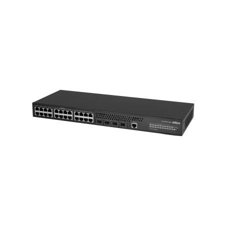 11716-(DH-AS4300-24GT4GF) DAHUA SWITCH L2 24 PUERTOS + 1 SFP