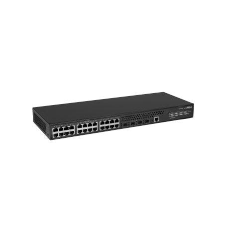 11717-(DH-AS4300-24GT4GF) DAHUA SWITCH L2 24 PUERTOS + 1 SFP