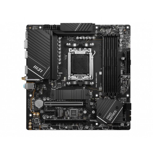 11737-MSI PRO B650M-A WIFI AMD B650 Zocalo AM5 micro ATX
