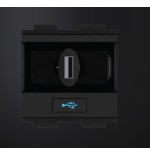 11749-CRESTRON GRAVITY CABLE RETRACTOR FOR FT2 SERIES, USB-A TO USB-B, USB 2.0, 8 FT (2.4 M) (FT2A-CBLR-GR-USB) 6508374