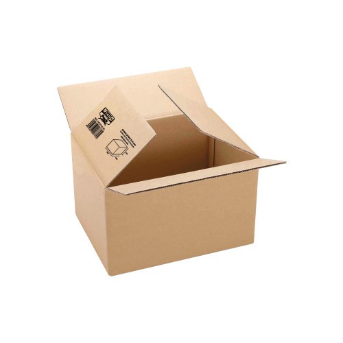 11897-CAJA CARTON EMBALAJE 500X340X310MM MARRON CANAL 3MM FIXO 18108