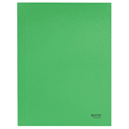 11944-CARPETA CARTON 3 SOLAPAS A4 RECYCLE 100% VERDE LEITZ 39060055