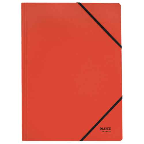 11950-CARPETA DE CARTON CON GOMAS Y SIN SOLAPAS A4 RECYCLE 100% ROJO LEITZ 39080025