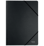 11956-CARPETA DE CARTON CON GOMAS Y SIN SOLAPAS A4 RECYCLE 100% NEGRO LEITZ 39080095