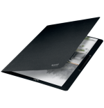 11957-CARPETA DE CARTON CON GOMAS Y SIN SOLAPAS A4 RECYCLE 100% NEGRO LEITZ 39080095