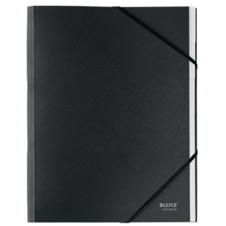 11964-CARPETA CLASIFICADORA DE CARTON 6 POSICIONES A4 RECYCLE 100% NEGRO LEITZ 39140095