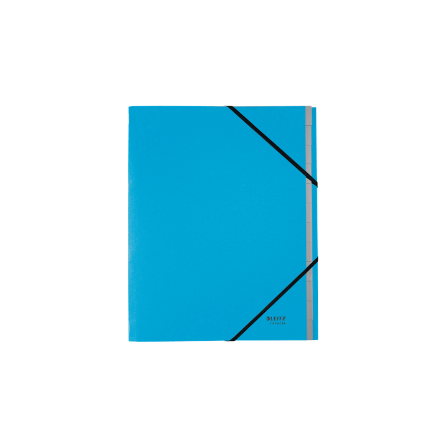 11968-CARPETA CLASIFICADORA DE CARTON 12 POSICIONES A4 RECYCLE 100% AZUL LEITZ 39150035