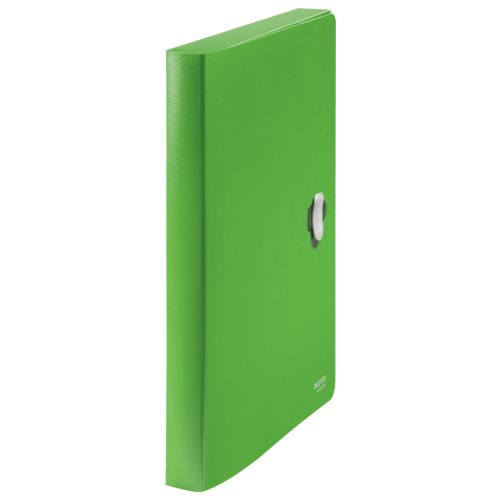 11990-CARPETA POLIPROPILENO DE PROYECTOS 38MM Y CIERRE BROCHE GIRATORIO A4 RECYCLE VERDE LEITZ 46230055