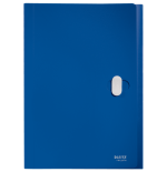 11997-CARPETA POLIPROPILENO ACORDEON 5 POSICIONES+BOLSILLO FRONTAL BROCHE GIRATORIO A4 RECYCLE AZUL LEITZ 46240035