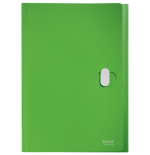 11999-CARPETA POLIPROPILENO ACORDEON 5 POSICIONES+BOLSILLO FRONTAL BROCHE GIRATORIO A4 RECYCLE VERDE LEITZ 46240055