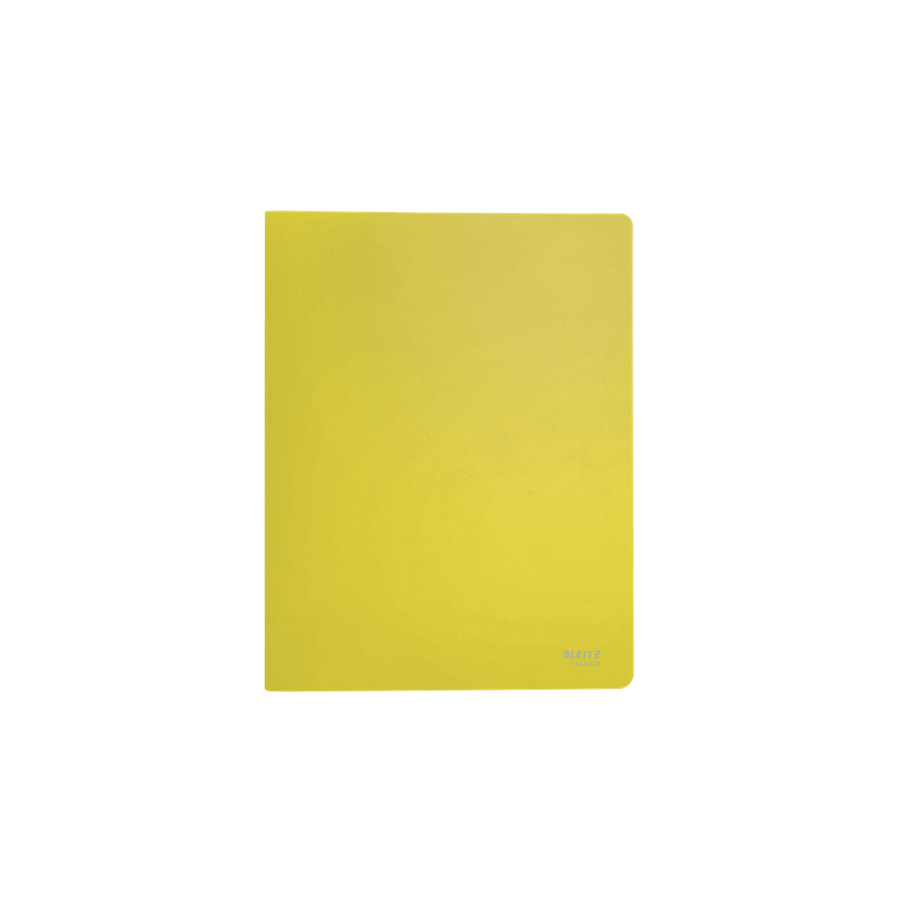 12002-CARPETA POLIPROPILENO CON 20 FUNDAS A4 RECYCLE AMARILLO LEITZ 46760015