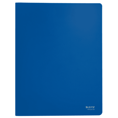 12006-CARPETA POLIPROPILENO CON 20 FUNDAS A4 RECYCLE AZUL LEITZ 46760035