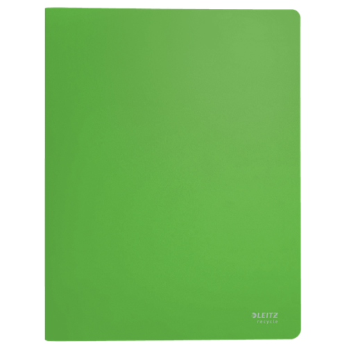 12008-CARPETA POLIPROPILENO CON 20 FUNDAS A4 RECYCLE VERDE LEITZ 46760055