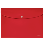 12024-SOBRES POLIPROPILENO OPACO A4 CON BROCHE BOTON RECYCLE ROJO LEITZ 46780025