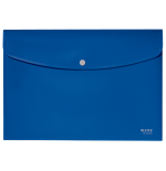 12026-SOBRES POLIPROPILENO OPACO A4 CON BROCHE BOTON RECYCLE AZUL LEITZ 46780035