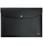 12030-SOBRES POLIPROPILENO OPACO A4 CON BROCHE BOTON RECYCLE NEGRO LEITZ 46780095