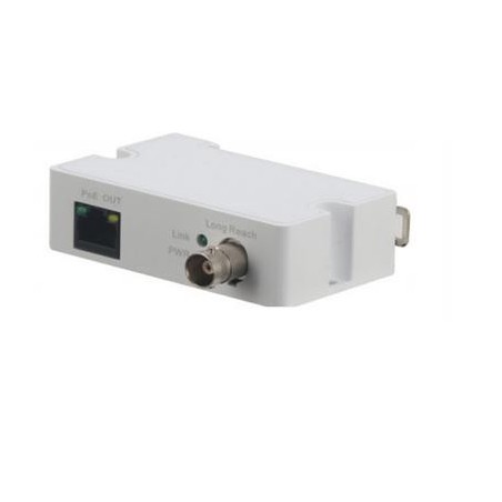 12047-(DH-LR1002-1ET) DAHUA CONVERTIDOR TRANSMISOR RJ45 - BNC, 400M/100MBPS & 1000M/10MBPS, ETHERNET DE LARGO ALCANCE A