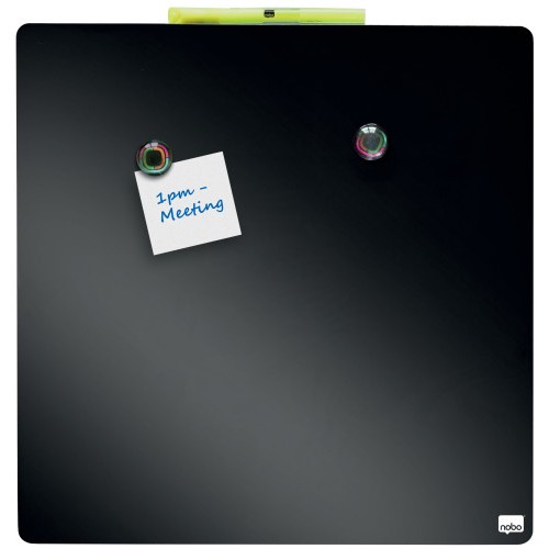 12087-PIZARRA MAGNETICA 360X360MM NEGRO NOBO 1903774