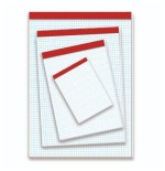 1209-BLOC DE NOTAS SIN TAPA 60 GRS. 4o (155X215MM.) 80 HOJAS CUADRICULA 4X4 PACSA 18133