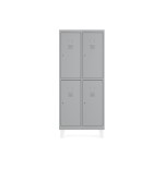 12099-TAQUILLA 300 2 MODULOS 2 PUERTAS 180x60x50CM RAL7035 ROCADA T302M2P7035-7035