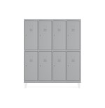 12103-TAQUILLA 300 4 MODULOS 2 PUERTAS 180x1200x50CM RAL7035 ROCADA T304M2P7035-7035