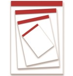 1212-BLOC DE NOTAS SIN TAPA 60 GRS. 8o (105X155MM.) 80 HOJAS LISO PACSA 18105