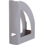 12129-REVISTERO ECOGREEN BLANCO 100% RECICLADO Y RECICLABLE A4 Y FOLIO 250X80X320 MM GRIS ARCHIVO 2000 2003 GS