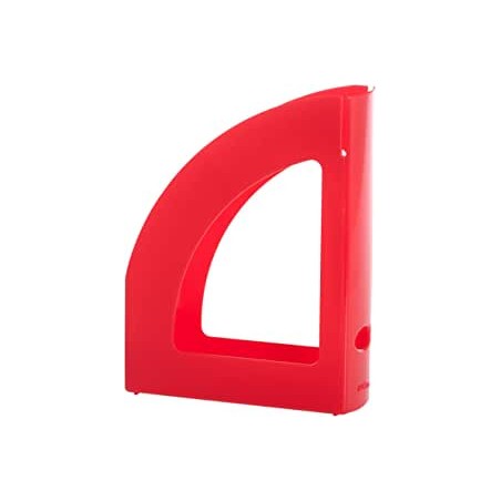 12131-REVISTERO ECOGREEN BLANCO 100% RECICLADO Y RECICLABLE A4 Y FOLIO 250X80X320 MM ROJO ARCHIVO 2000 2003 RJ