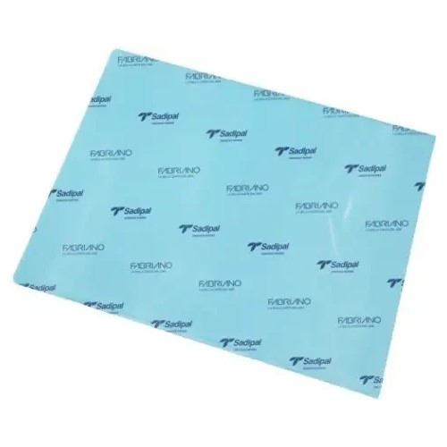 12145-BOLSA 25 HOJAS + 1 HOJA GRATIS PAPEL SEDA-FSC-18G - 50 X 75 CM AZUL SADIPAL S0718111