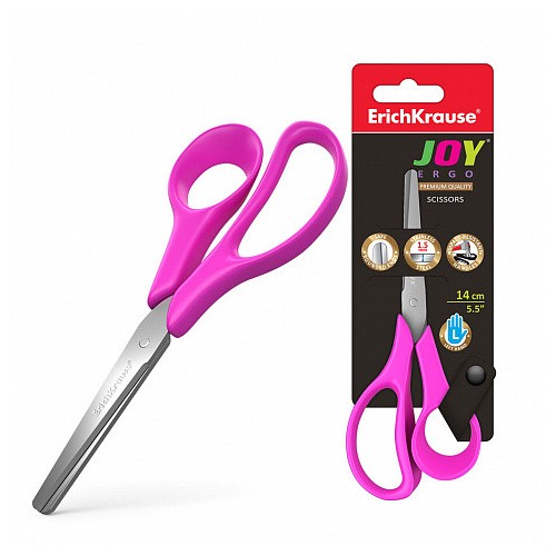 12208-TIJERA PARA ZURDOS JOY ERGO 14CM ERICH KRAUSE 35146