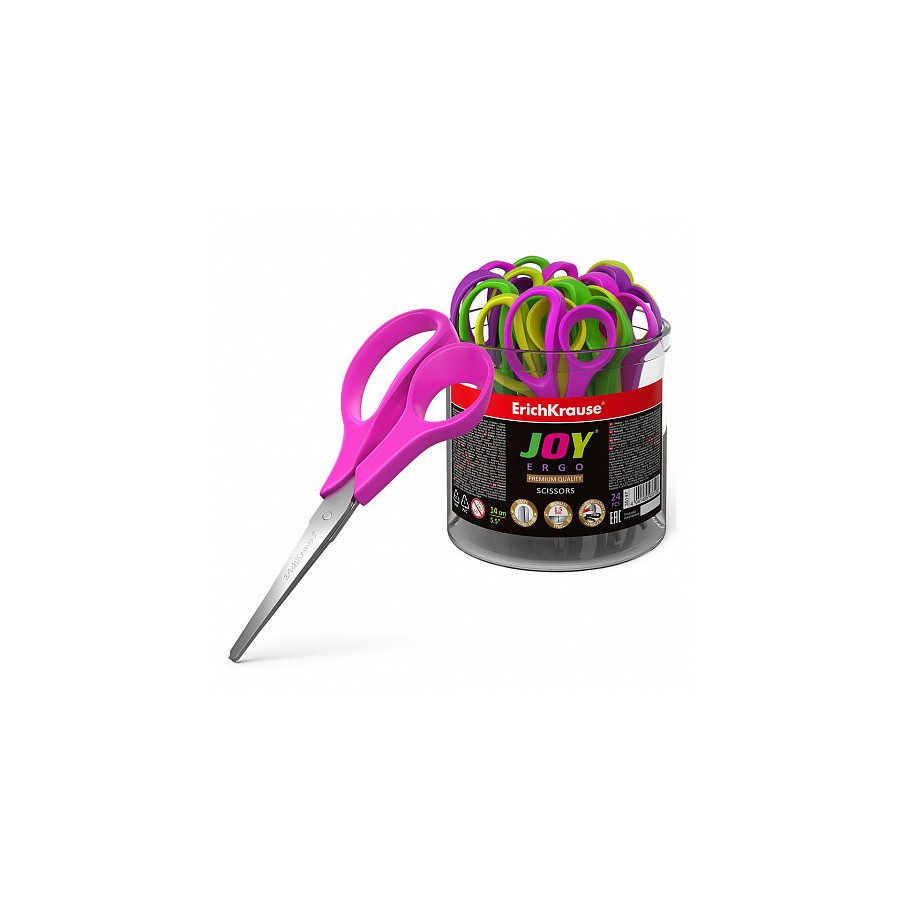12210-TIJERA JOY ERGO, 14 CM ERICH KRAUSE 35147