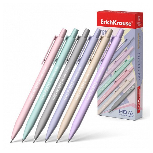 12279-PORTAMINAS TRIO PASTEL 0.5 MM, HB ERICH KRAUSE 56013