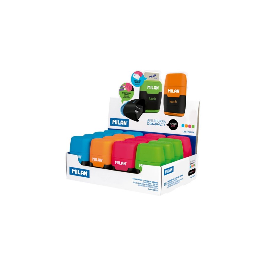 12290-CAJA EXPOSITORA 16 AFILABORRAS COMPACT TOUCH DUO MILAN 4706116