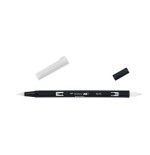 12337-ROTULADOR DOBLE PUNTA PINCEL DUAL BRUSH-N95 - COLOR COOL GREY 1. TOMBOW ABT-N95