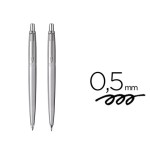 12362-SET JOTTER. DUO BOLIGRAFO + PORTAMINAS ACERO CT PARKER 2093256