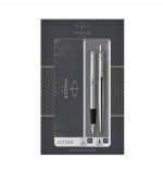 12364-SET JOTTER. DUO PLUMA + BOLIGRAFO ACERO CT PARKER 2093258
