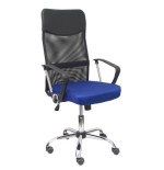 12379-SILLA GONTAR RESPALDO MALLA NEGRO ASIENTO AZUL PIQUERAS Y CRESPO 31BM8403D229CRRP