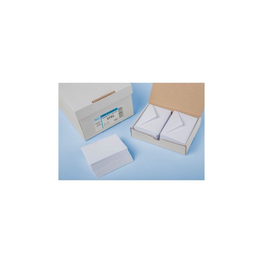 1239-ESTUCHE 100 SOBRES PARA TARJETA DE VISITA (70X105) CLASICO-NO NORMALIZADO-ENGOMADO OFFSET BLANCO 90 GRS. SAM 271304