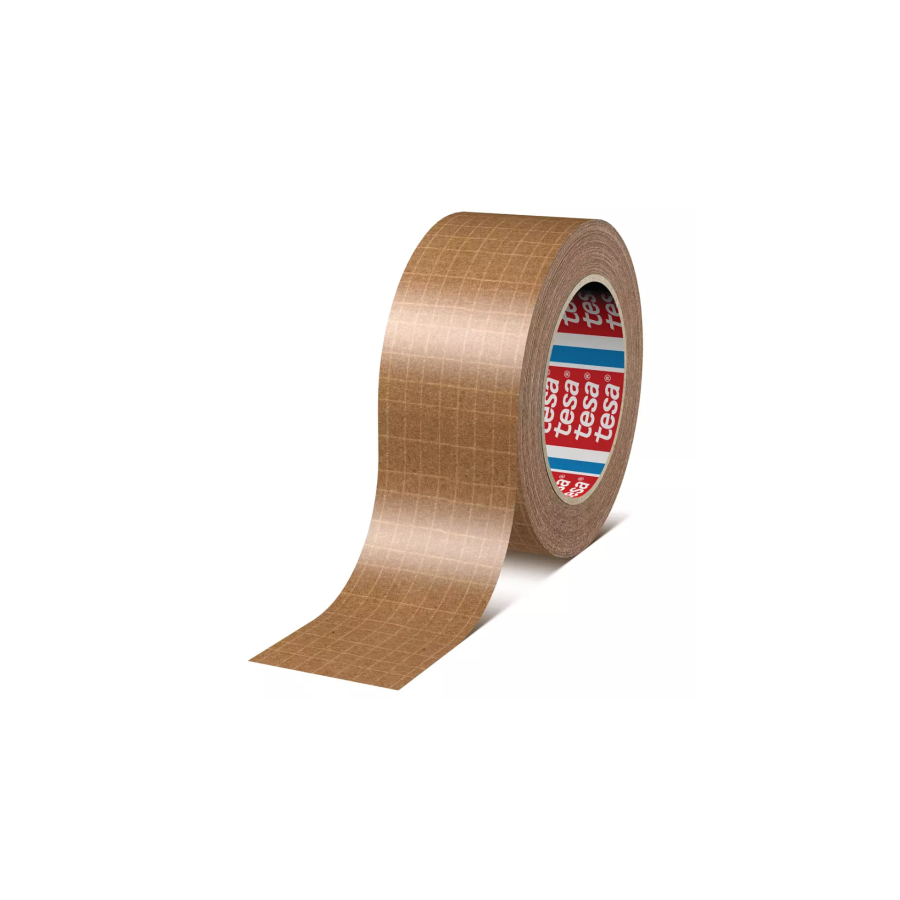 12417-TESAPACK 6 ROLLOS PAPEL + FILAM MARRON 25MX 50MM TESA 60013-00000-00