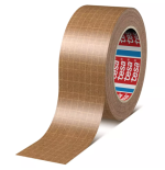 12417-TESAPACK 6 ROLLOS PAPEL + FILAM MARRON 25MX 50MM TESA 60013-00000-00